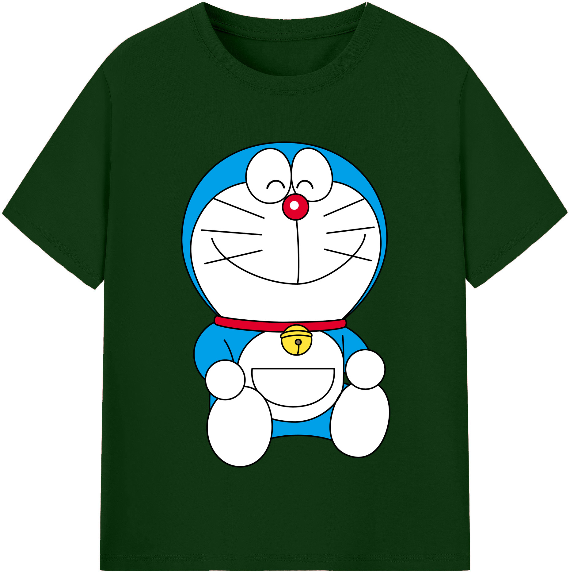 （画像用） ドラえもん Doraemon 綿100％半袖Tシャツ（フロントプリント）